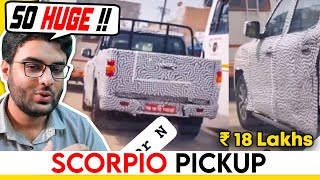 Mahindra ScorpioN Pickup is even Bigger than Toyota Hilux  Launch Confirm   Aristo News 92 [upl. by Enelyar179]