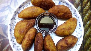 Chirer Pithe Recipe  Chirer Puli Pithe  পোষ মাসের স্পেশাল চিড়ার ভাজা পিঠে  Bhaja Pithe [upl. by Isbel]