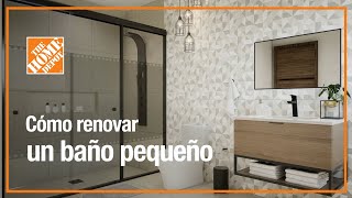 Cómo renovar un baño pequeño  Baños [upl. by Raffaello]