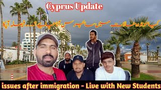 issues after immigration in CyprusKya ab Cyprus ana chahiye cyprus subscribe studyvisa updates [upl. by Luaped47]