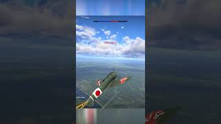 Ki44II vs P51 War Thunder realistic battle [upl. by Eessac]