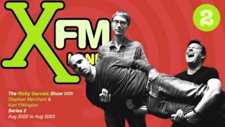 XFM The Ricky Gervais Show Series 2 Episode 27  Wheelie bin [upl. by Eilzel676]