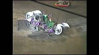 Robot Wars 1997 Lightweight match Pretty Hate Machine versus Webster [upl. by Maighdlin670]