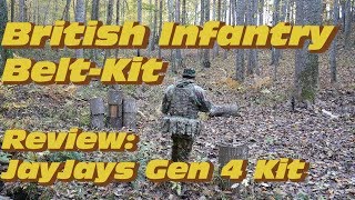 British Infantry Belt Kit Review JayJays Gen 4 Web Gear [upl. by Maddi]