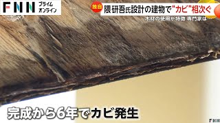 【独自】隈研吾さん設計の市庁舎に完成6年でカビが「もっとボロくなる」市民不安の声…総工費は40億円 群馬・富岡市（20241119OA） [upl. by Pirnot]