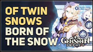 Of Twin Snows Genshin Impact Puffy Snowmen Part 2 [upl. by Hescock]