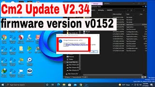 cm2 update 2022  cm2 dongle firmware version is outdated  cm2 dongle update v234 [upl. by Ardnoed]