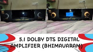 51 DIGITAL AMPLIFIER LOW BUDGET BHIMAVARAM HampS AUDIO HOME THEATER [upl. by Chessa]