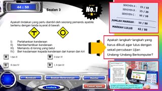 KPP01  LangkahLangkah Agar Lulus Dengan Sekali Percubaan Ujian Berkomputer AkademiMemanduJSL [upl. by Lleumas30]