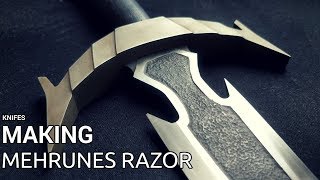 Knife Making  Mehrunes Razor [upl. by Nnod]