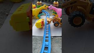 Bulldozer baba jindabad 🍒 gadi gadi wala cartoon 🙏 tractor video jcb videos cowvideos ytshorts [upl. by Vevine336]