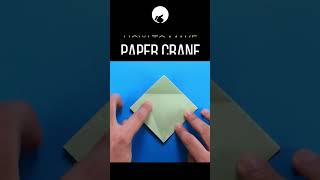 How to Make an Origami Crane A StepbyStep Guide for Beginners shorts [upl. by Eikcor]