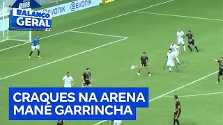 Craques do futebol mundial disputam jogo em homenagem ao Rei Pelé em Brasília  Balanço Geral DF [upl. by Mapes]