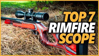 Best Rimfire Scope in 2022  Top 7 Rimfire Scopes for Tactical amp Hunting [upl. by Ydassac]