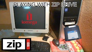 Installing ZIP Drive in my server and unboxing ZIP disk [upl. by Sikes582]