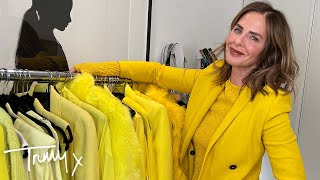 Closet Confessions How To Wear Yellow  Fashion Haul  Trinny [upl. by Annaoy]