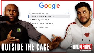 Kamaru Usman amp Henry Cejudo React to Hilarious Google Search Results  Pound 4 Pound Clip [upl. by Ghiselin]