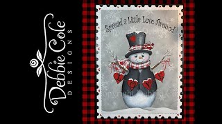 Spread a Little Love Around class by Debbie Cole CDA [upl. by Line]