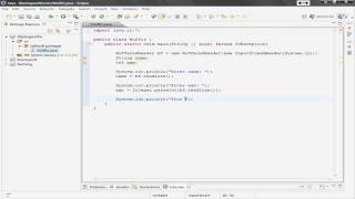 Java Eclipse BufferedReader Tutorial remake [upl. by Sirdi105]