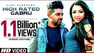 Guru Randhawa High Rated Gabru Official Song  DirectorGifty  Bhushan Kumar TSeriesDhrupchouhan [upl. by Johna]