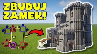 MINECRAFT JAK ZBUDOWAĆ ZAMEK CAŁOŚĆ 62 [upl. by Odnolor]