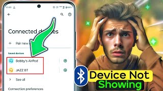 bluetooth device not showing problem bluetooth earbuds device not showing earbuds connect problem [upl. by Hnil281]