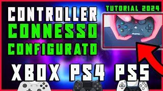 COME COLLEGARE UN CONTROLLER DELLA XBOX 360 E COME CONFIGURARLO AL MEGLIO SU PC  TUTORIAL ps4 [upl. by Meid840]