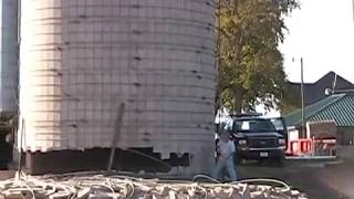 Silo Demolition by Sledgehammer and Bulldozer 😱 6 Silos Down in 1 Day ⋂⋂⋂⋂⋂⋂ [upl. by Dyun]