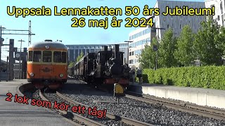 Uppsala Lennakatten 50 års Jubileum 26 maj år 2024 [upl. by Anaejer]