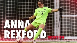 Anna Rexford Interview  Cincinnati Bearcats Soccer [upl. by Odlanar]