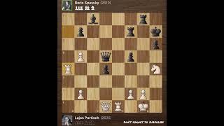 Lajos Portisch vs Boris Spassky • Torino Italy 1982 [upl. by Prestige]