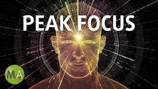 Peak Focus For Complex Tasks  Deep Ambience Multi Track Isochronic Tones [upl. by Guildroy]