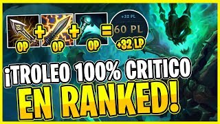 😱¡SE SORPRENDEN AL VER THRESH CRITICO EN RANKED [upl. by Ollehto373]