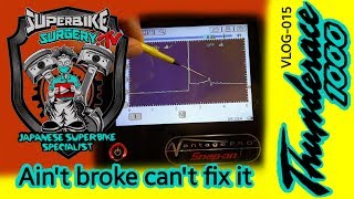 YAMAHA YZF1000 Thunderace Misfire Diagnosis VLOG015 [upl. by Nairadas867]