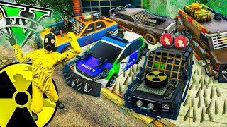 Robando Coches MILLONARIOS ZOMBIE en GTA 5  ☢️ [upl. by Kolb245]