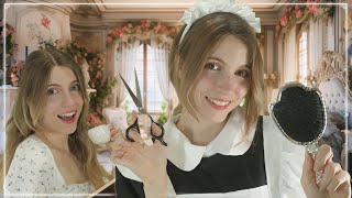 ASMR ✨ DONCELLA te prepara para el BAILE de la Reina 👑 Bridgerton Atención Personal Extrema ✨ [upl. by Ycart]