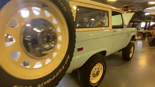 1966 Ford Bronco Sound Check and Digital Gauges [upl. by Shara]