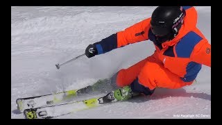 Freeskiing fun with the new SC Racetiger DEMO  Reilly McGlashan [upl. by Anastasio455]