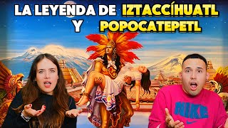 La LEYENDA de IZTACCIHUALT y POPOCATEPETL 🇲🇽 Una GRAN historia DE AMOR 🥹 [upl. by Ecirpac]