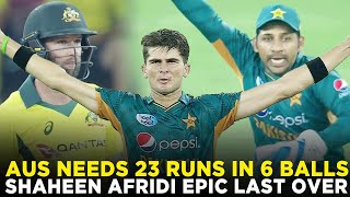 Thrilling Last Over  Young Shaheen Afridi Outstanding Bowling Against Australia  PCB  M7C2K [upl. by Leclair]