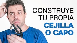 Aprende cómo fabricar un capo o cejilla casero como hacer capo por guitarraviva [upl. by Eniotna]