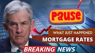 Rate Cuts Paused What the Fed Chairmans Decision Means for You [upl. by Sayers436]