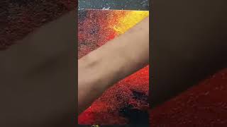 Easy Acrylic Painting Techniqueart painting youtubeshorts abstract [upl. by Beitris707]