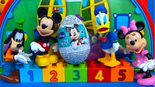 MICKEY MOUSE CLUBHOUSE PART 6 OF 6  SURPRISE CHOCOLATE EGG MINNIE MOUSE PLUTO DONALD DUCK [upl. by Brander]