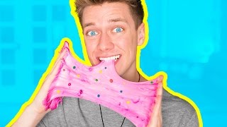 DIY Edible Slime Candy SLIME YOU CAN EAT How To Make The BEST Slime [upl. by Peppi]