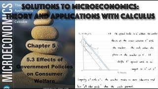 Solutions to 53 Effects of Government Policies on Consumer Welfare  Microeconomics [upl. by Allmon]