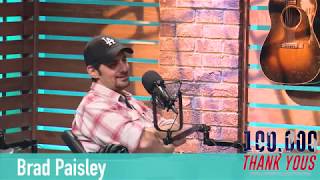 Brad Paisley Explains His quotHe Hutquot and His Wifes quotShe Shackquot [upl. by Auahsoj]