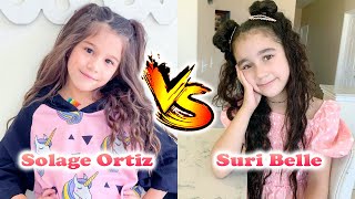 Solage Ortiz VS Suri Belle Transformation  From Baby To Now Years Old [upl. by Karilynn]