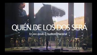 Diego Verdaguer  ¿Quién De Los Dos Será En Vivo Desde El Auditorio Nacional [upl. by Lletnwahs503]