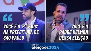 MARÇAL X BOULOS  Veja confronto entre candidatos no debate do Estadão [upl. by Zingale959]